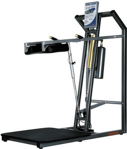 máquina de musculación fondos en paralelas