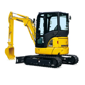 excavadora mini / con orugas / compacta / para obra