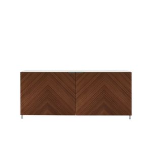 aparador moderno / de madera lacada / de roble / de Christian Werner