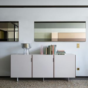 aparador moderno / de nogal / de madera maciza / de Mauro Lipparini