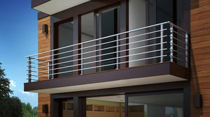 barandilla de interior / de aluminio / con barrotes / para balcón