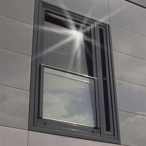 perfil de ventana de aluminio / con aislamiento térmico / estanco
