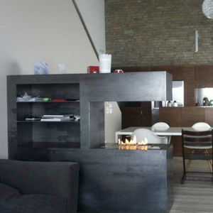 chimenea de bioetanol / moderna / de diseño original / tradicional