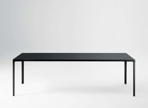 mesa moderna / de madera / de acero / de cerámica
