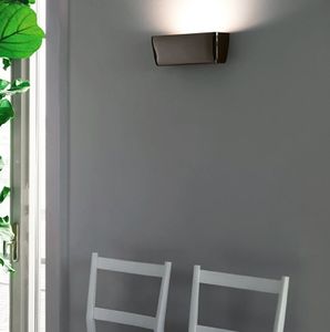 aplique moderno / de vidrio / de aluminio / LED