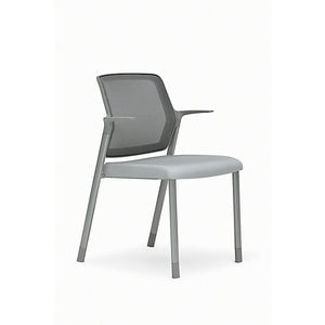 silla de visita moderna / con reposabrazos / de malla / para uso residencial