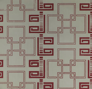 papeles pintados clásicos / con motivos / rojos