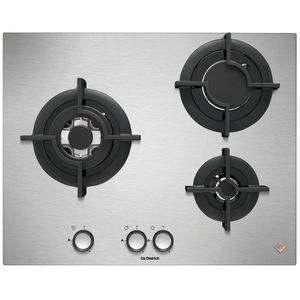 placa de cocina de gas / de acero inoxidable