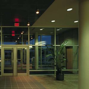 downlight montado en superficie / para exterior / LED / redondo