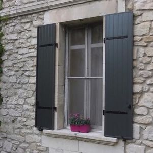 contraventanas abatibles / de aluminio / para ventanas / aislantes