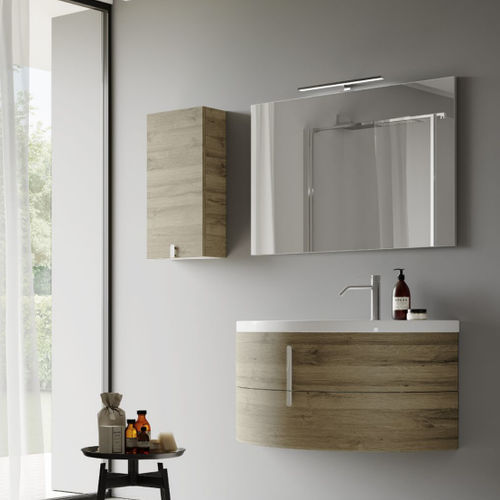 Mueble De Lavabo Suspendido MOON6 IDEAGROUP De Madera