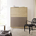 aparador moderno / altos / de madera / macizo - BASIC : T350 by Studio expormim
