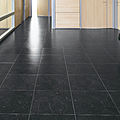 baldosa de gres porcelánico / con acabado de piedra / con etiqueta ecológica europea - BLUESTONE : LAPPATA
