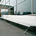banco público / de aluminio / contemporáneos - MR.H by Chris J. Hesford