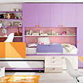 cama apilados / con almacenamiento / para niñas / para niño - IDEA 5