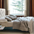 cama doble / contemporáneos / con de madera con mesitas de noche integradas - CHANCE UP by Marc Sadler