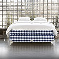 cama moderna / doble / de tela / tapizada - 2000T II