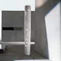 columna luminosa de diseño original de Marc Sadler - TRESS
