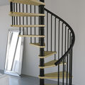 escalera de caracol / peldaño de madera / de caracol estructura metálica - GAMIA WOOD
