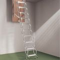 escalera elevada acordeón de protección / de aluminio / abatibles - ZX