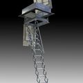 escalera elevada plegable / abatibles - FLEXA TERRAZA