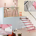escalera recta / de techo / de cristal - EXCELLENCE : SWING LIGHT