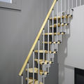 escalera recta / con zanca central / modular / de caracol estructura metálica - MINI