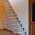 escalera recta / con zancas laterales / de caracol estructura - EASY