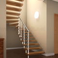 escalera en U / de techo / de modernas - GLAM H12