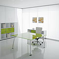 escritorio de oficina / contemporáneos / de cristal - BAY