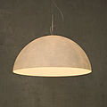 lámpara de techo / contemporáneos - MEZZA LUNA 1 NEBULITE WHITE