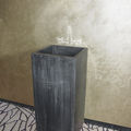 lavabo de zinc / con pedestal para uso - Mini-square