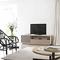 mueble de televisión moderno / de madera / macizo - BASIC : T311-R by Studio expormim