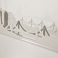 perchero moderno / de pared - SKYLINE SAN FRANCISCO