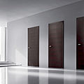 puerta abatible / de modernas - FLAT LINE