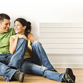 radiador de suministro eléctrico / con acumulador / de piedra / contemporáneos - SMART CLASSIC HORIZONTAL 1500 W