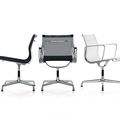 silla de diseño / en / giratoria / de Charles & Ray Eames - ALUMINIUM CHAIR : EA 105-108