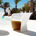 sillón de diseño original sin brazos / de Ross Lovegrove / de jardín - BIOPHILIA