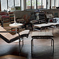 sillón con original con reposapiés / ajustable / contemporáneos / de cuero - GENNI by Gabriele Mucchi