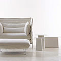 sofá con respaldo alto / contemporáneos / de Ronan & Erwan Bouroullec / de - ALCOVE : LOVE SEAT