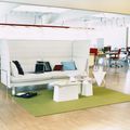 sofá con respaldo alto / contemporáneos / de Ronan & Erwan Bouroullec / de - ALCOVE : HIGHBACK THREE-SEATER
