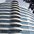 ventana abatible / de corte térmico / de aluminio / de doble vidrio - CS 77