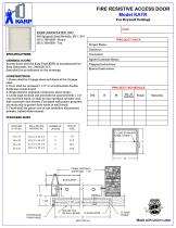 Trampilla de inspección para techo KATR KARP Associates Inc