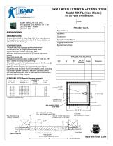 Trampilla De Inspecci N Para Pared Mxpl Karp Associates Inc