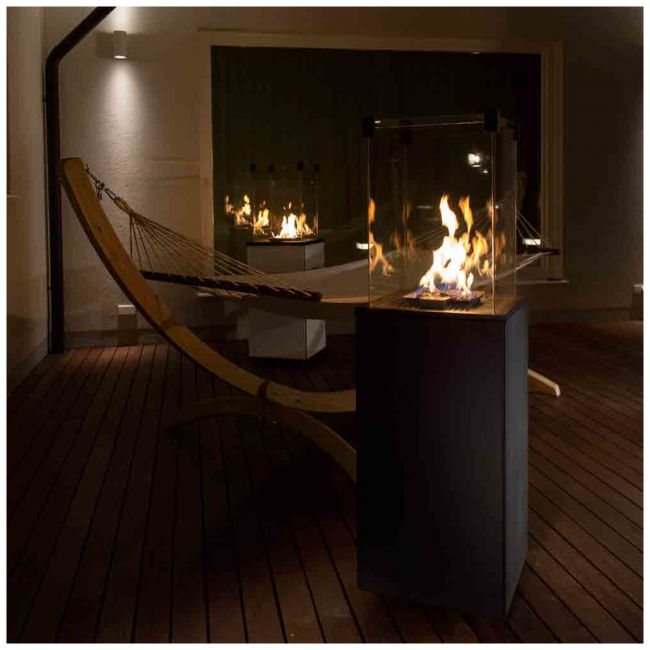 Chimenea de gas - PATIO/G30/30MBAR/S - KRATKI.PL MAREK BAL