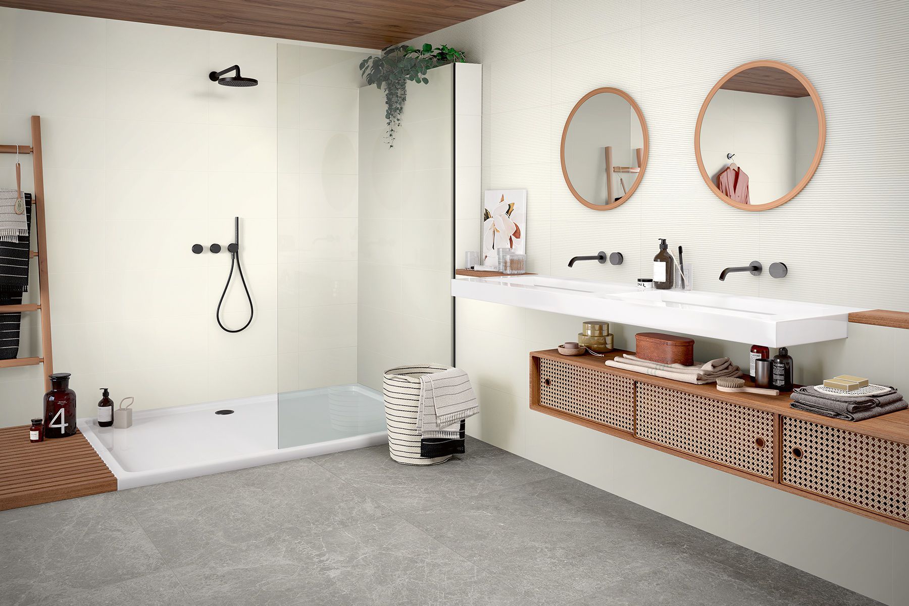 Baldosa de interior MIX RELIEFS revigres de pared / de cerámica