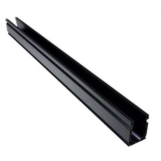 Canal de drenaje con rejillas - 9206 - NDS - con abertura / de PVC