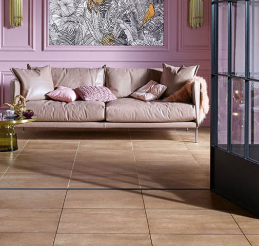 Baldosa de interior - URBAN COTTO - AGROB BUCHTAL - de suelo / de gres