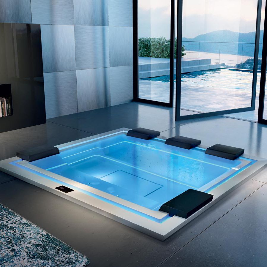 Spa empotrable - ZEN - GRUPPO TREESSE - rectangular / para 8 personas ...