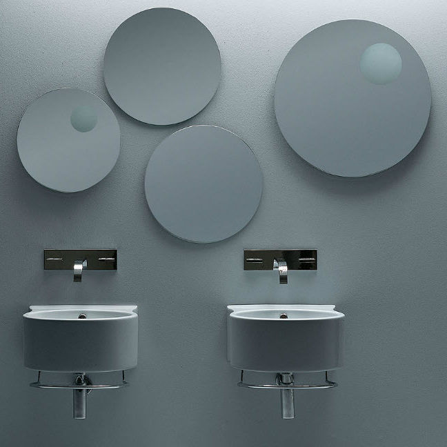 Espejo para baño de pared - SHADOW - NIC Design - contemporáneo